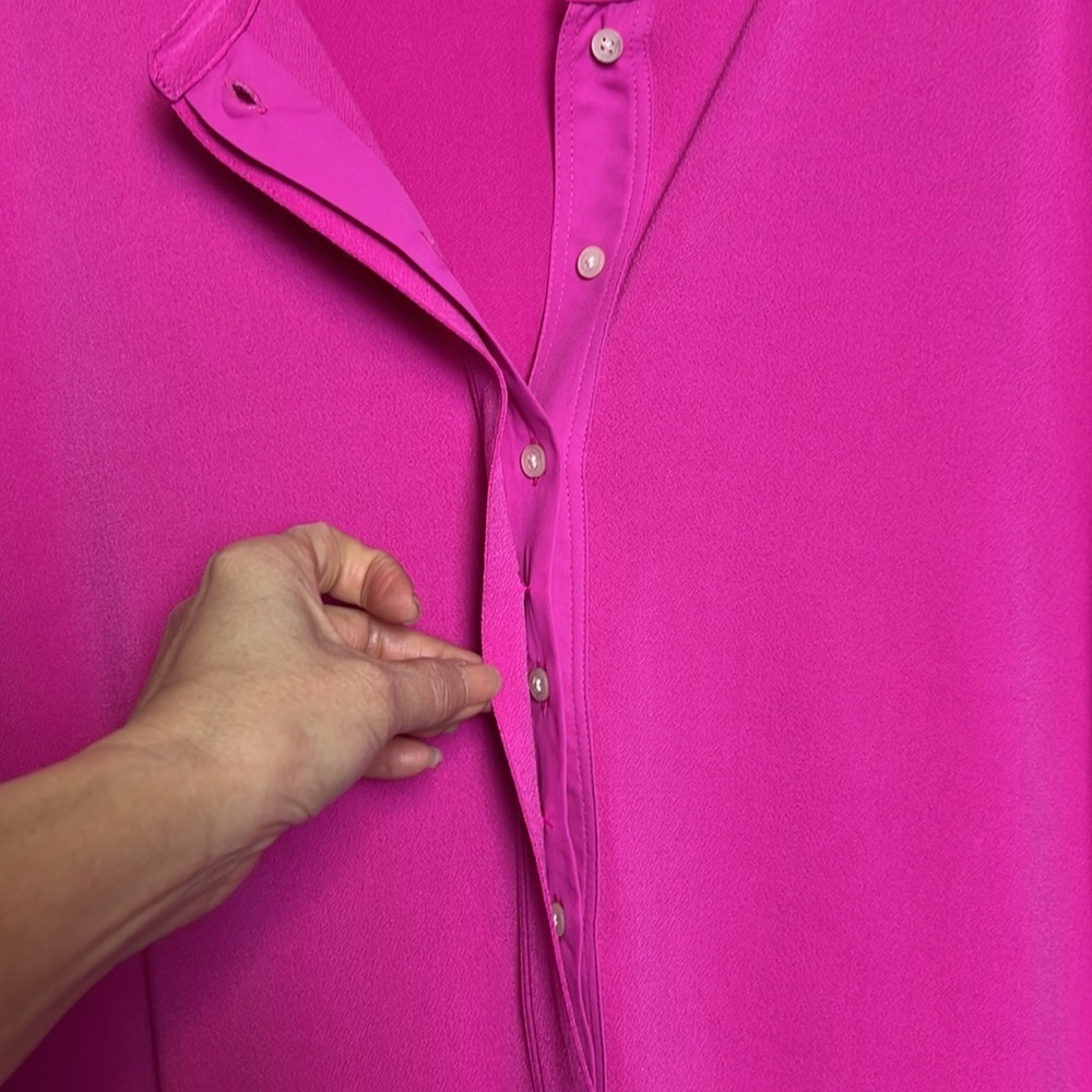 Lauren Ralph Lauren Tunic Fuchsia 3/4 Sleeve
Size 2X - Picture 6 of 9